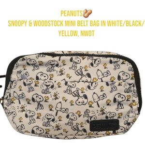 Peanuts Snoopy & Woodstock Belt Bag/Crossbody/Waist Pack Nwt 1 Left! Cute!!💓